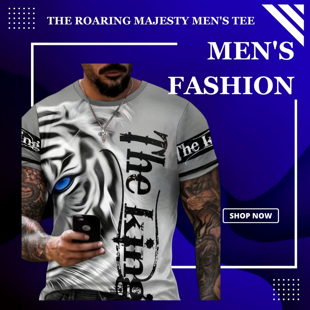 The Roaring Majesty Men's Tee